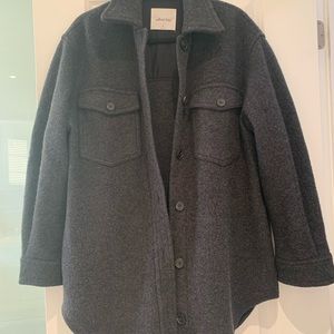 Aritzia Ganna Jacket in Elegant Charcoal/Gray. Size Medium.